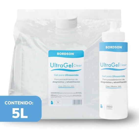  Gel Conductor Sin Color Ultragel Clear 5 Lt