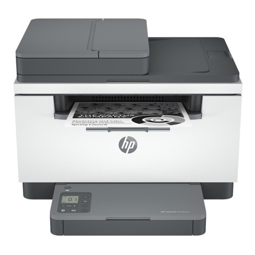 Impresora  multifunción HP LaserJet M236sdw con wifi blanca y gris 115V - 127V