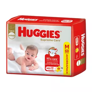 Pañales Huggies Supreme Care  M