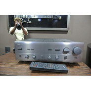 Amplificador Integrado Yamaha Com Entrada De Phono Mm-mc