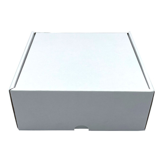 Caja Envios E-commerce 50 Pz. 20x20x8cm Microcorrugado Blanc