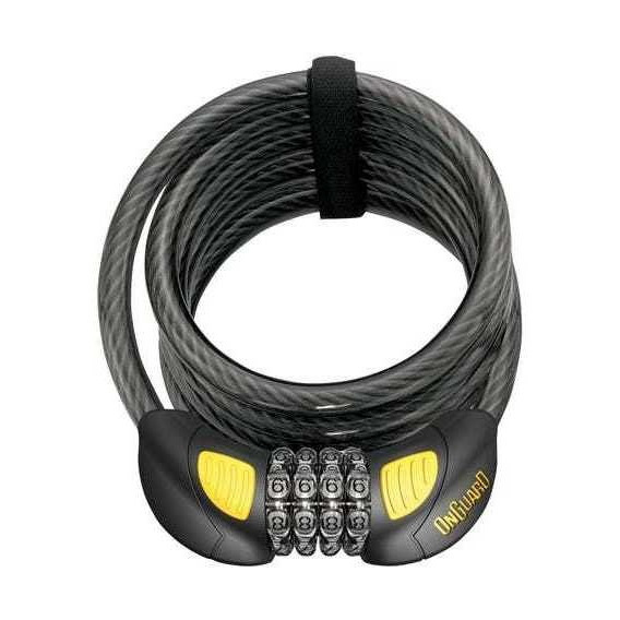 Candado Onguard Doberman 8031glo Cable C/clave/luz