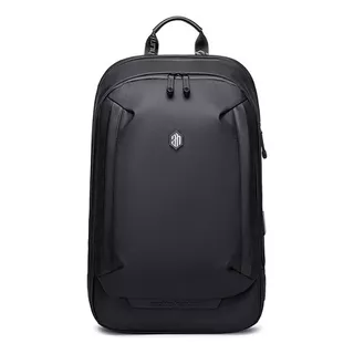 Mochila Bolsa Premium Notebook 15,6 Impermeável C/ Usb / P2 Cor Preto Desenho Do Tecido Poliéster Impermeável