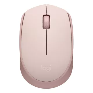 Logitech M170, Mouse Inalámbrico Cómodo Y Portátil, Rosado Color Rosa