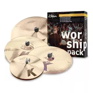 Kit De Pratos Zildjian K Custom Worship