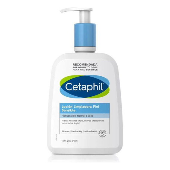 Cetaphil Locion Limpiadora Rostro Y Cuerpo Limpiador 473 Ml