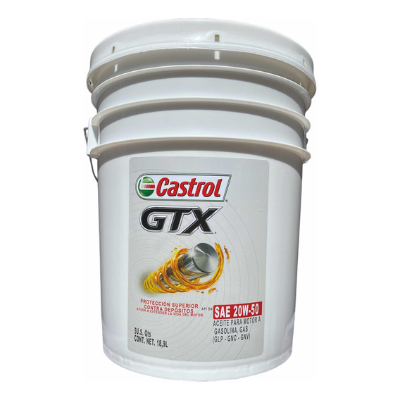 Castrol Gtx 20w50 Cubeta 18.9 Lts