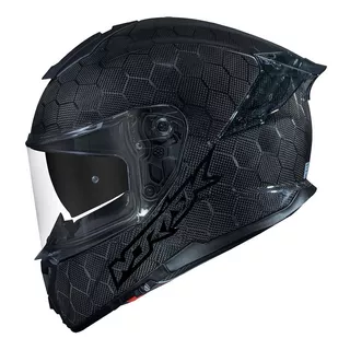 Capacete Norisk Viper Gt Snake Carbon Preto Motociclista 