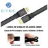 Cable Compatible Con Hdmi, Cable Plano 10 Metros - Otec