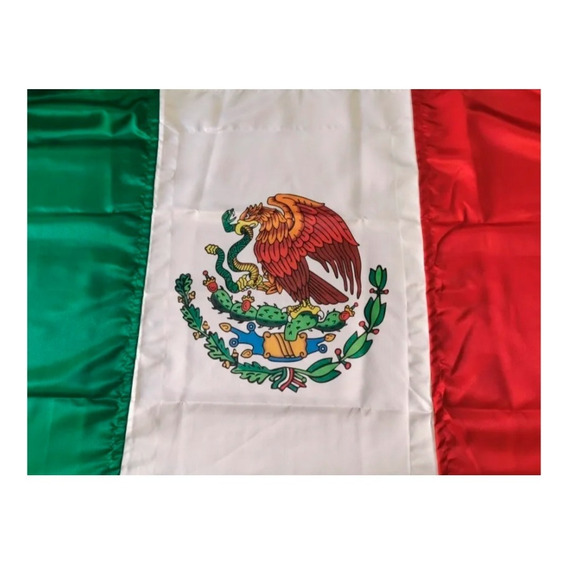 Bandera Mexico Reglamentaria 1 Tela, Satinada 90 X 158 Envio