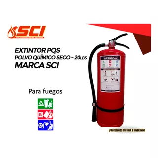 Extintor P. Q. S. 20 Lbs.