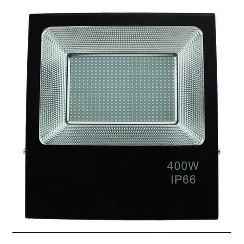 Luz Foco Proyector Led 400w Exterior Ip66 Irm07423 Color de la carcasa Negro Color de la luz Blanco frío