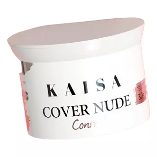 Gel Kaisa 30g Capsula Alongamento Unha Revestimento Superior Cor Cover Nude