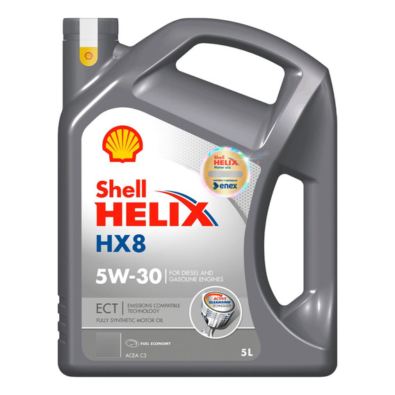 Aceite De Motor Shell Helix Hx8 Ect 5w30 5 Litros Sintético