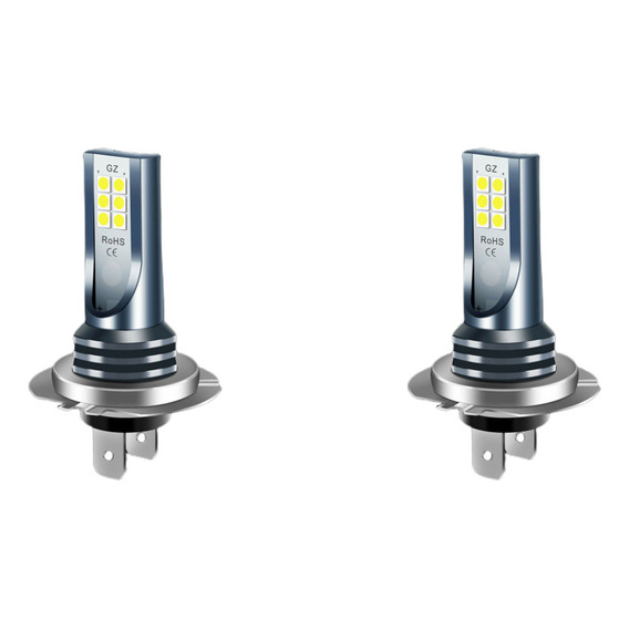 2 Faros Antiniebla Automáticos H7, 12 V, 24 V, Luz Antiniebl