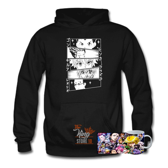 Poleron + Taza, Hunter × Hunter, Cazador X, Otaku, Anime, Xxxl / Kingstore10