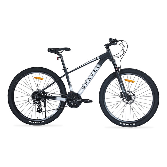 Bicicleta Gravel Andes Mtb De Montaña R29 24v Shimano Altus Color Plateado Tamaño del cuadro S