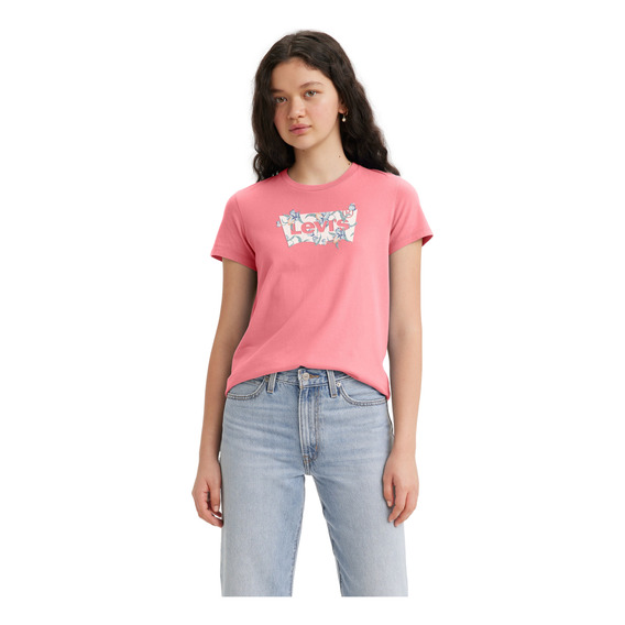 Polo Mujer Perfect Tee Rosado Levis 17369-2522