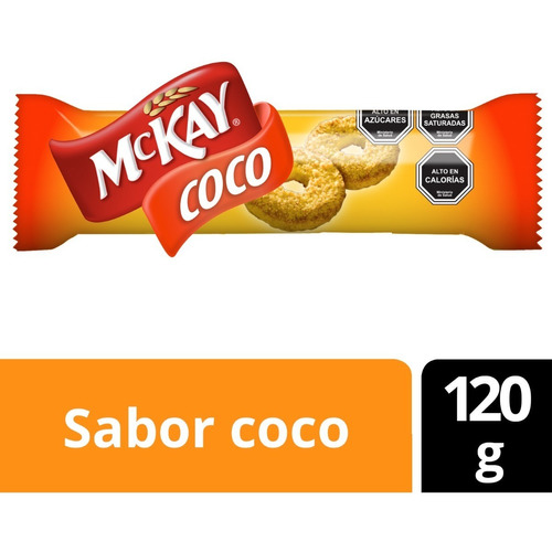 Galletas Nestlé Mckay Coco 120g