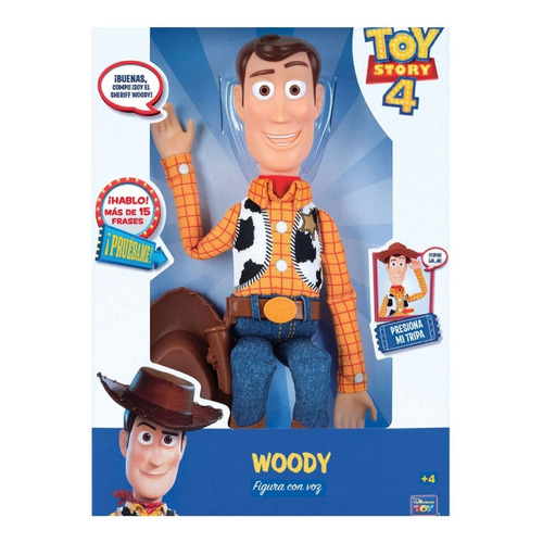 Muñeco Woody Toy Story Figura Accion Que Habla 15 Frases