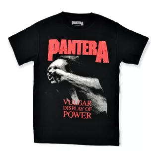 Pantera Vulgar Display Of Power Playera 100% Original