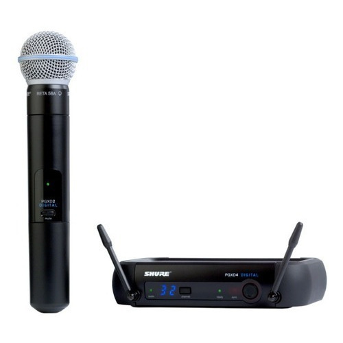 Sistema Microfono Inalambrico De Mano Shure Pgxd24 Beta58