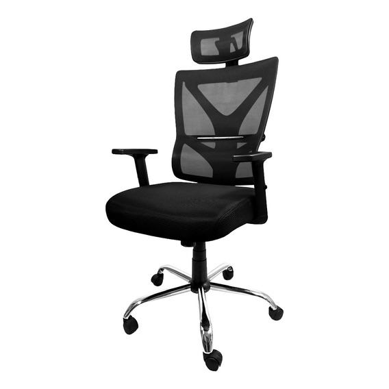 Silla Escritorio Con Ruedas Ergonómica Cómoda Con Cabezal