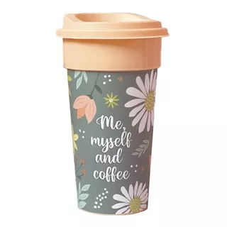 Vaso Termico Coffee Cup Large Con Tapa 300 Ml Diseños Varios