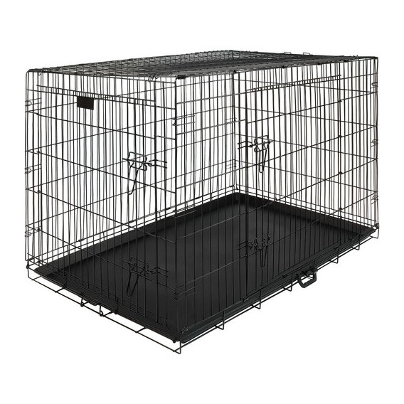 Jaula Perro Metalica Plegable 121 X 75.5 X 82 Transportadora