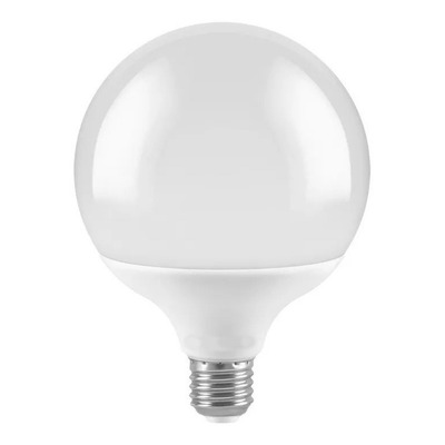 Lampara Globo 15w Led G95 Opal Rosca E-27 Luz Desing