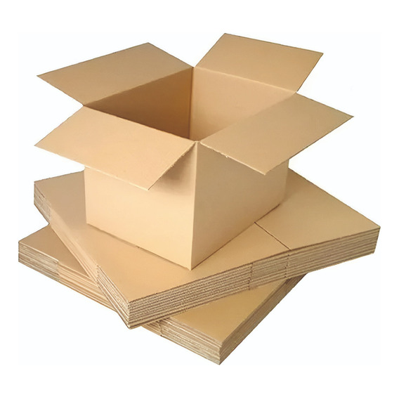 Caja Carton Embalaje 60x40x40 Mudanza Reforzada 5 Unidades