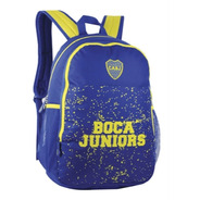 Mochila Espalda Boca Juniors Original 17.5 Bj55 Maple Cuotas