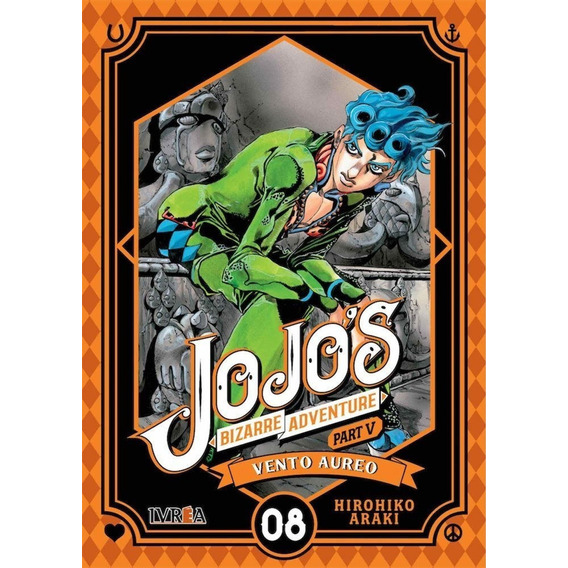 Manga, Jojo's Bizarre Adventure Part V - Vento Aureo Vol. 8