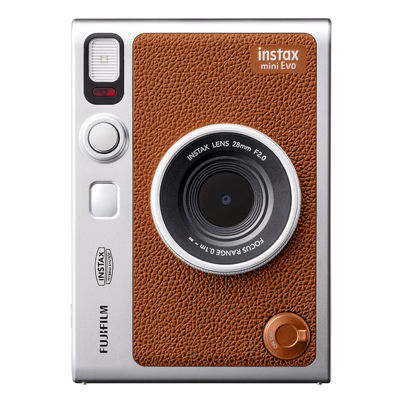 Cámara Instantánea Híbrida Fujifilm Instax Mini Evo Marrón