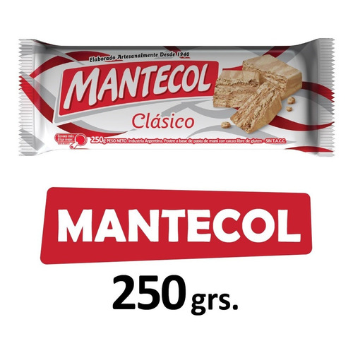 Mantecol Postre Clasico X 250g Sin Tacc Libre De Gluten 
