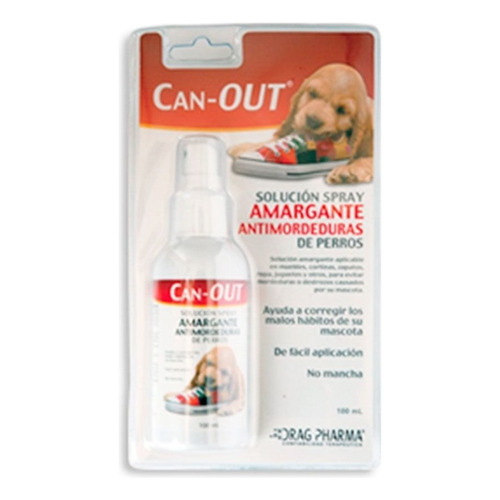 Can-out Spray Amargante Para Perro x 100ml