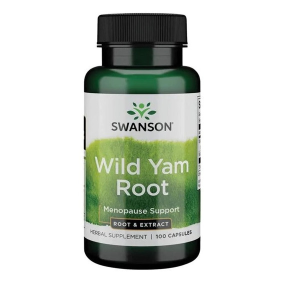 Wild Yam Root - Raiz De Ñame Salvaje 100 Capsulas 