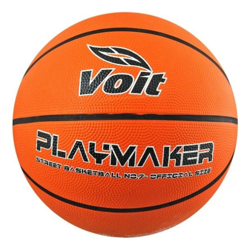 Balón De Basquetbol No. 7 Voit S100 Playmaker Color Naranja