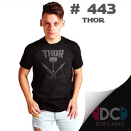Thor  Marvel Remera Estampada De Comics