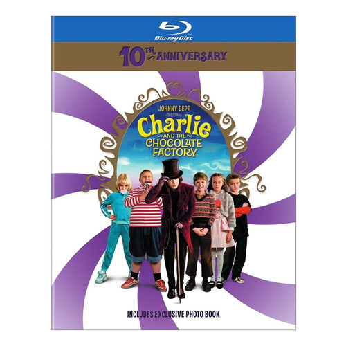 Charlie Y La Fabrica De Chocolates(10 Aniversario) Blu-ray