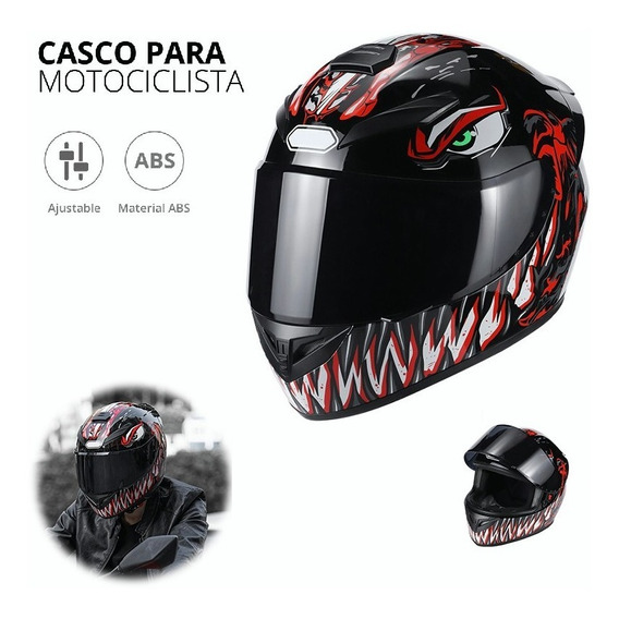 Casco Shadow Certificado Calidad Mica Humo Deportivo Ns