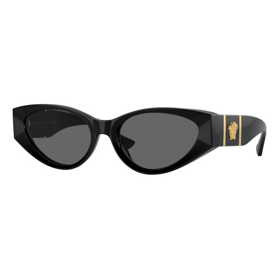 Gafas De Sol Black Versace Originales Color Negro