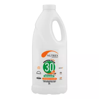 Protetor Solar  Nutriex Profissional  Ação Repelente 30fps  En Creme 2l