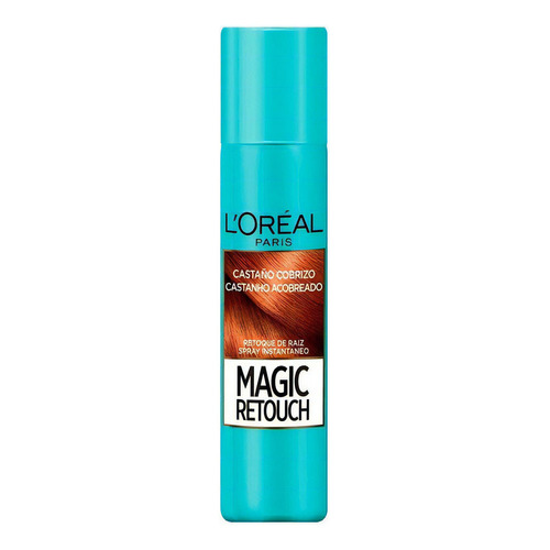 Tinte L'Oréal Paris  Magic retouch tono castaño cobrizo para cabello
