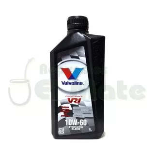 Aceite Semisintetico 10w60 1l Vr1 Racing Oil Api S Valvoline