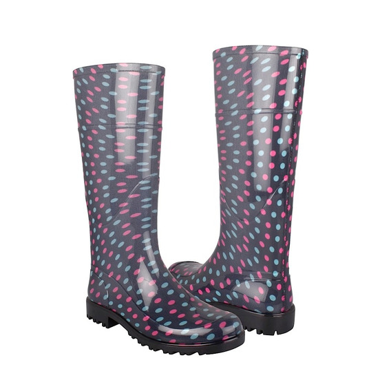 Botas De Lluvia Para Dama Top Moda 1652 Agua