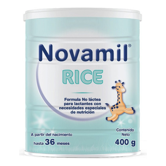 Novamil Rice 400G De 0 a 36 meses.