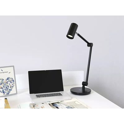 Lámpara De Escritorio Tbcin Esq1-10w Negra Con Usb 150mm