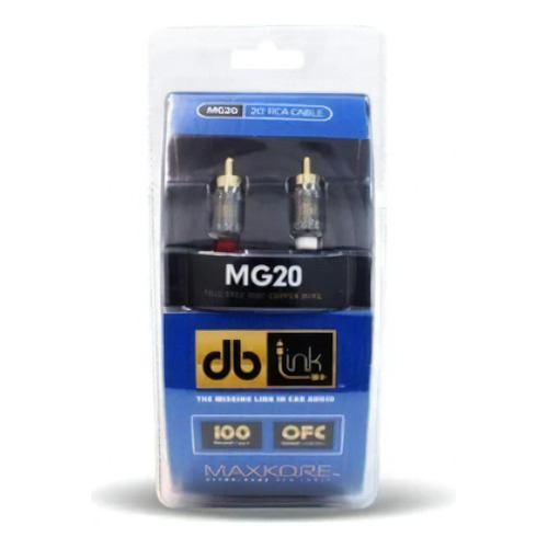 Rca Db Link Mg20 100% Cobre 20 Ft / 6.1 M Libre De Oxigeno