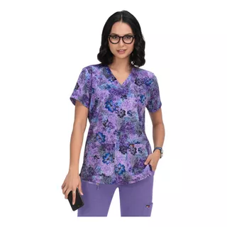 Polera Clínica Mujer Estampada 1082pr-ean Koi